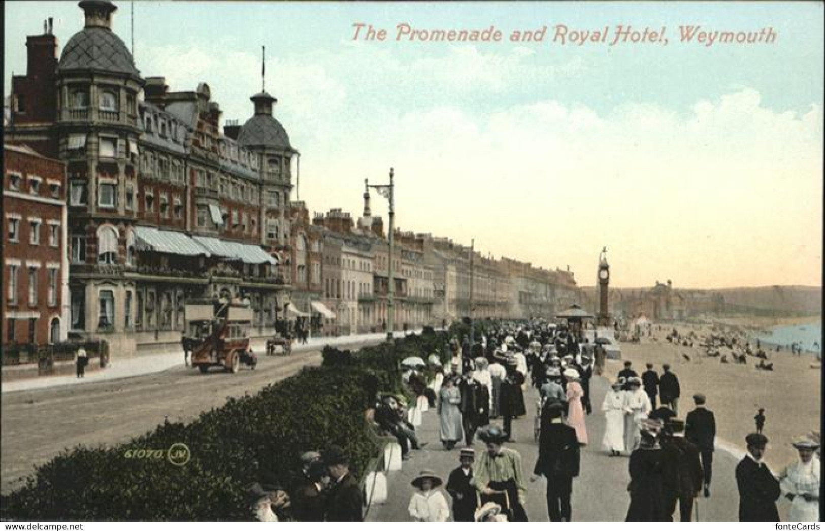 11004025 Weymouth Dorset Royal Hotel
Promenade Weymouth And Portland - Andere & Zonder Classificatie