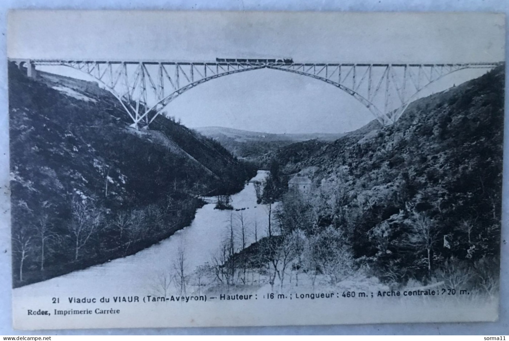 CPA Viaduc De VIAUR 81 Tarn- Aveyron - Autres & Non Classés