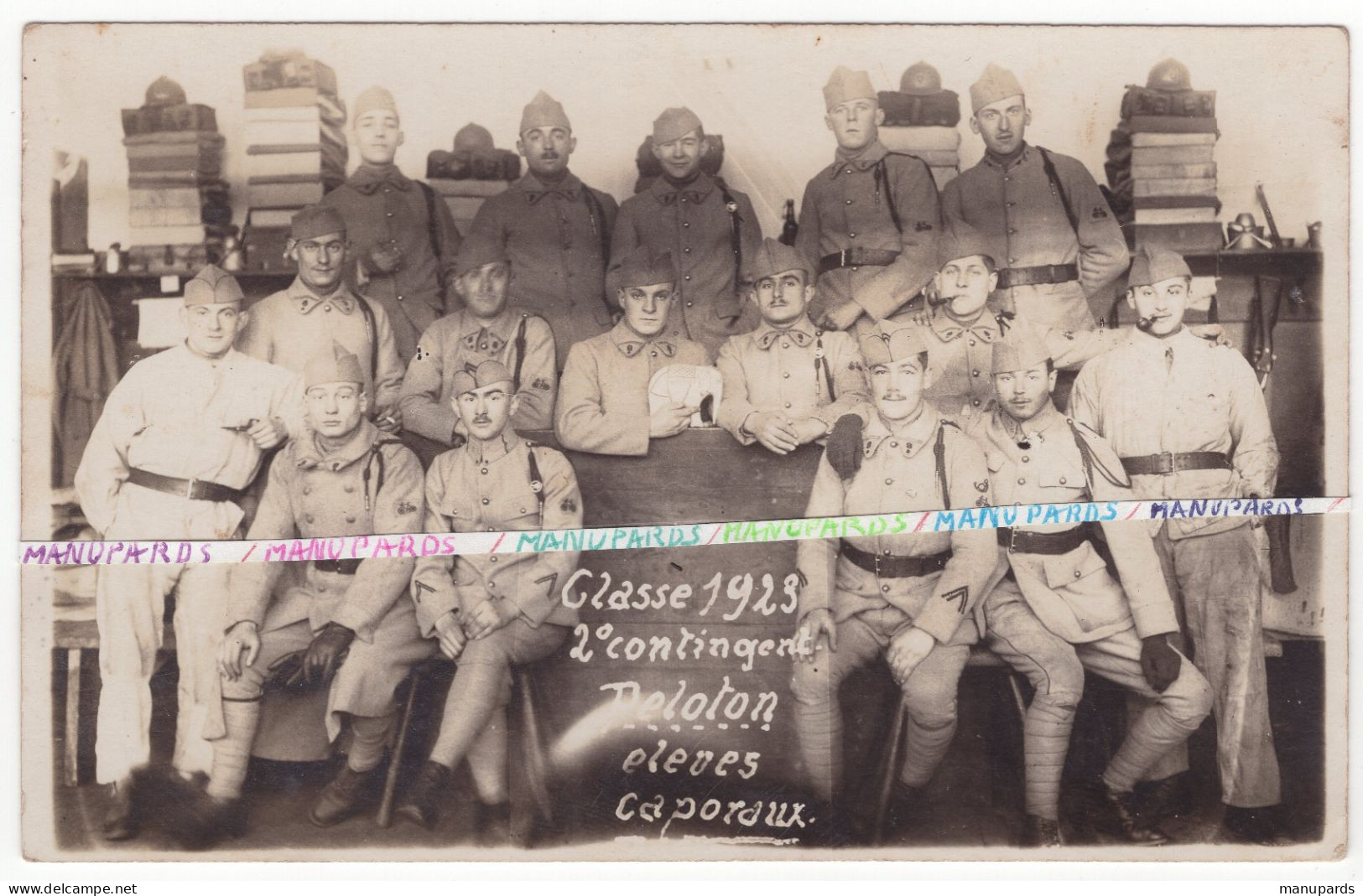 1923-1925 / CARTE PHOTO / 8e RI ( WIESBADEN / KÖNIGSTEIN )/ CYCLISTES / REGIMENT D'INFANTERIE / ELEFANT / INSIGNE 167e - Guerre, Militaire