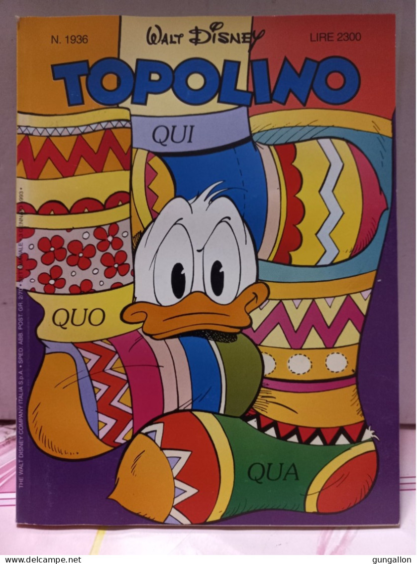Topolino (Mondadori 1993) N. 1936 - Disney