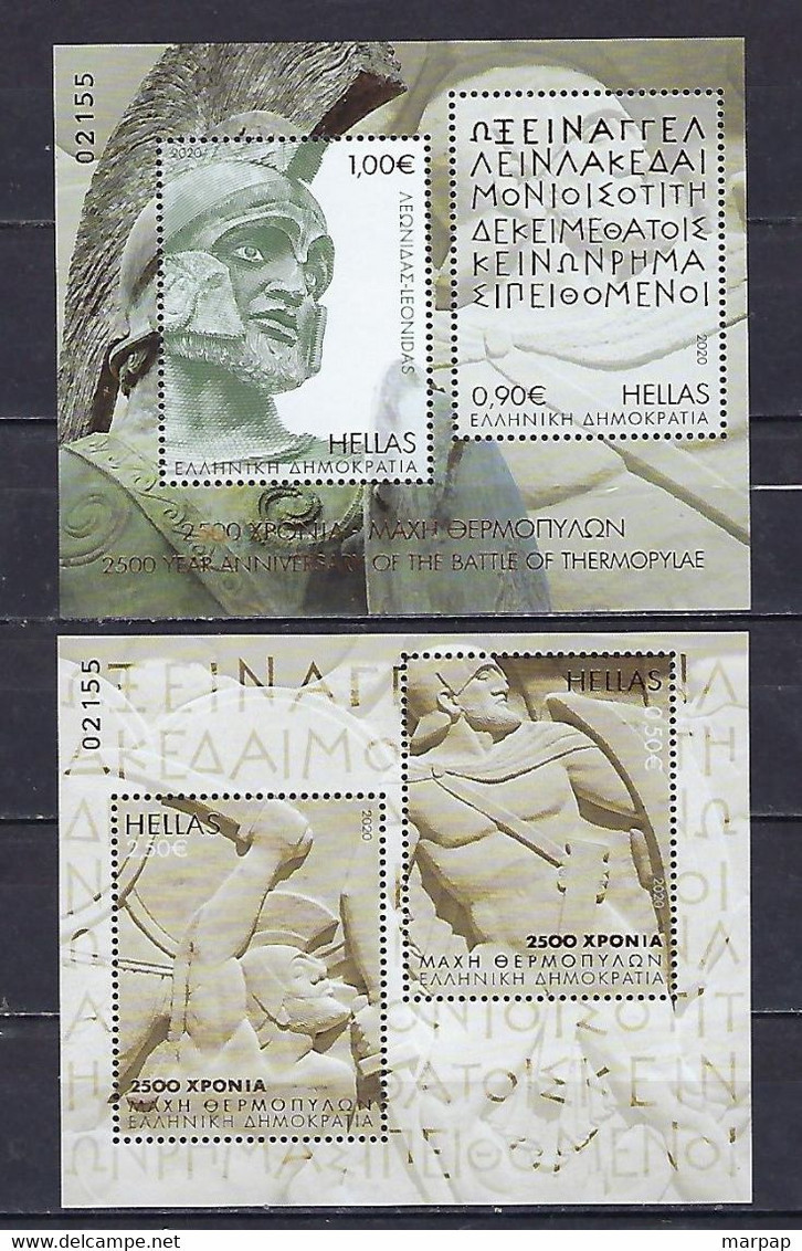Greece, 2020 6th - I Issue (feuillet), MNH - Unused Stamps