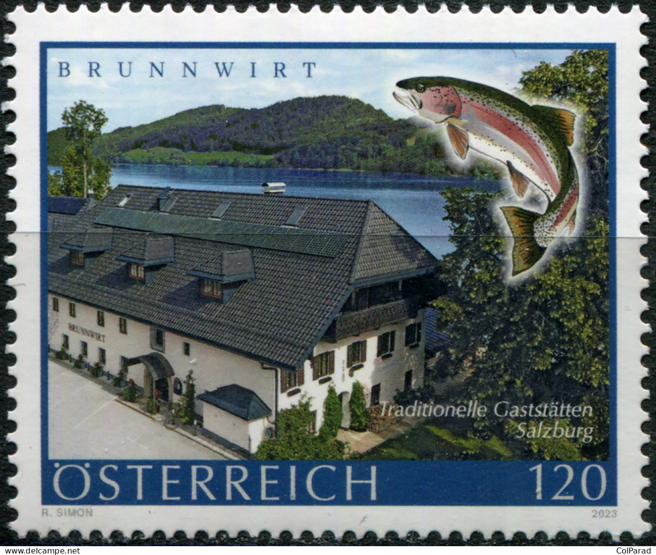 AUSTRIA - 2023 - STAMP MNH ** - Traditional Dining, Salzburg - Unused Stamps