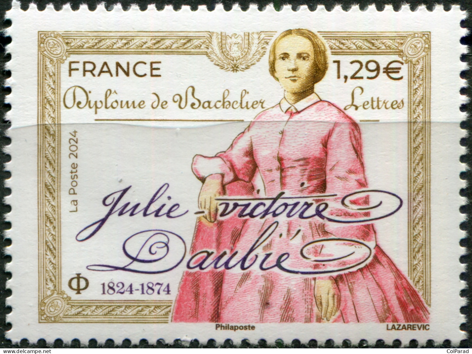 FRANCE - 2024 - STAMP MNH ** - Julie-Victoire Daubié, Journalist - Unused Stamps