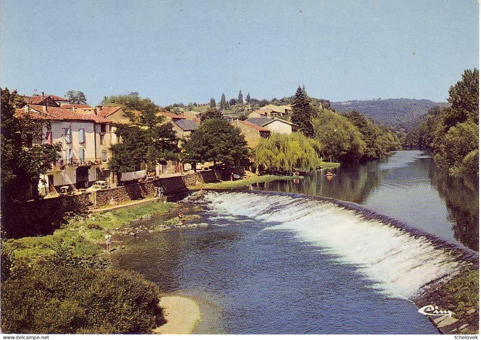 (82). Laguepie. 0297 Peche, Baigande Et Canotage Sur L'Aveyron. Variante De Dos - Other & Unclassified