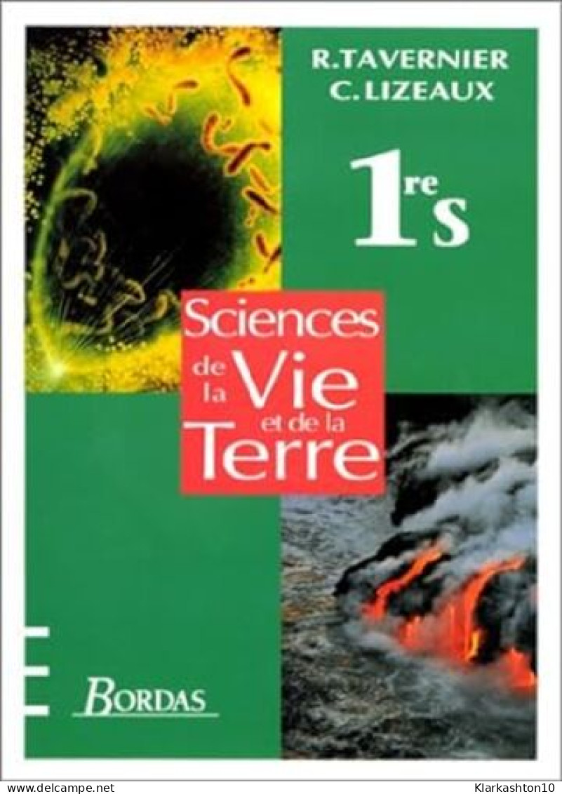 Sciences De La Vie Et De La Terre 1ère S - Autres & Non Classés