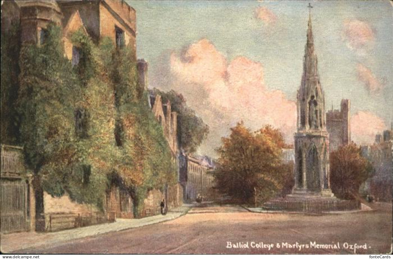 11003857 Oxford Oxfordshire Balliol College
Martyrs Memorial  - Autres & Non Classés