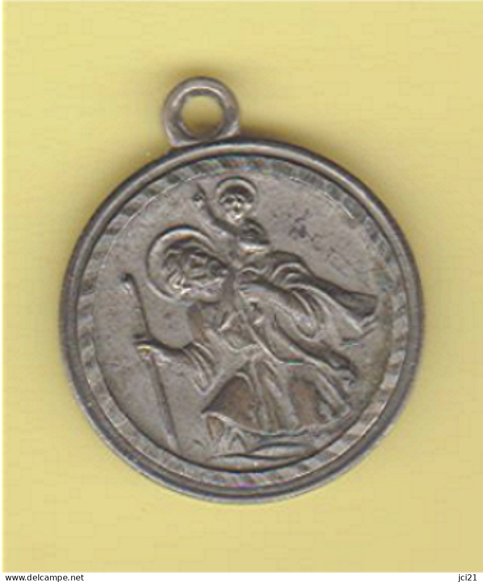 Médaille Saint Christophe_D216 - Pendenti