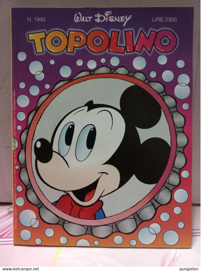 Topolino (Mondadori 1993) N. 1940 - Disney