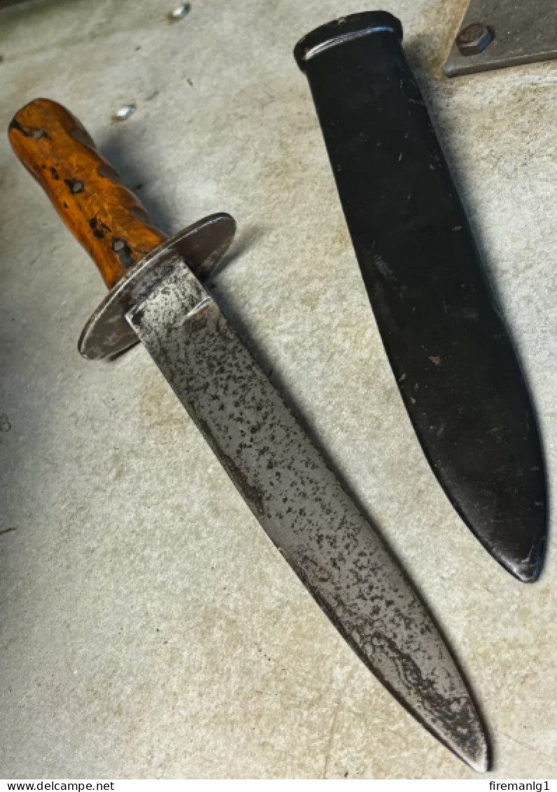 WW2 Italian Mod.1935 Paratroopers Dagger & Scabbard