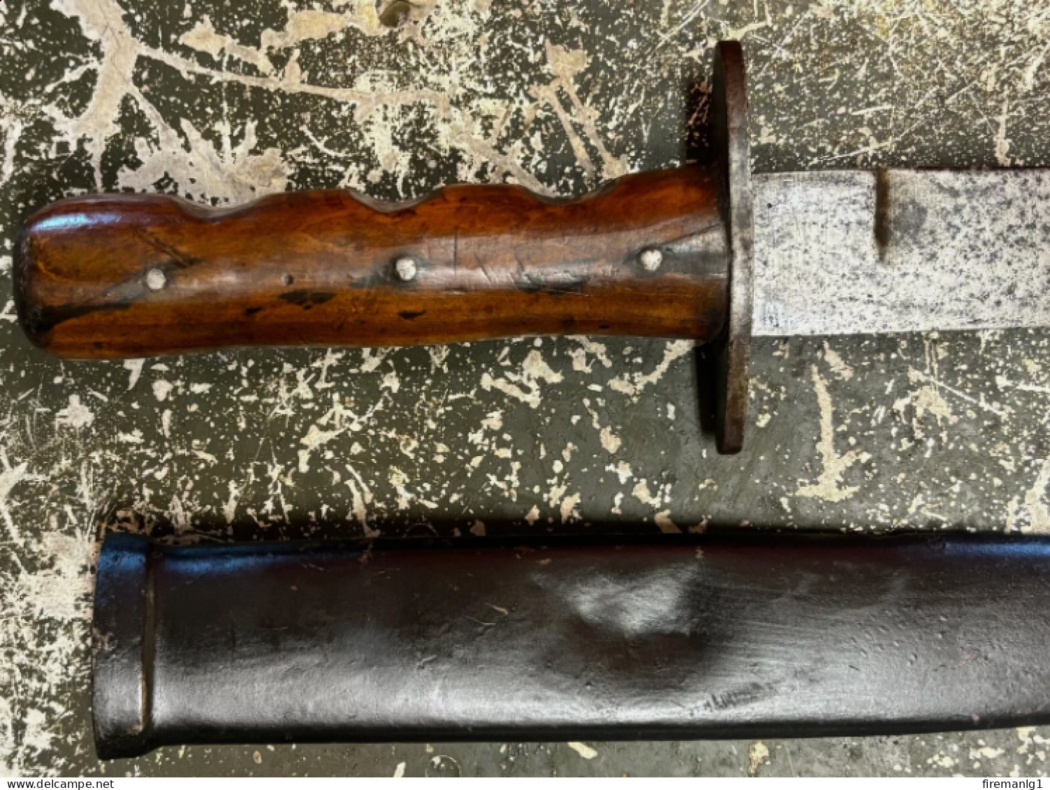 British Contract Manufactured Afghan Used Wlikinson Patt.1903 Bayonet & Scabbard