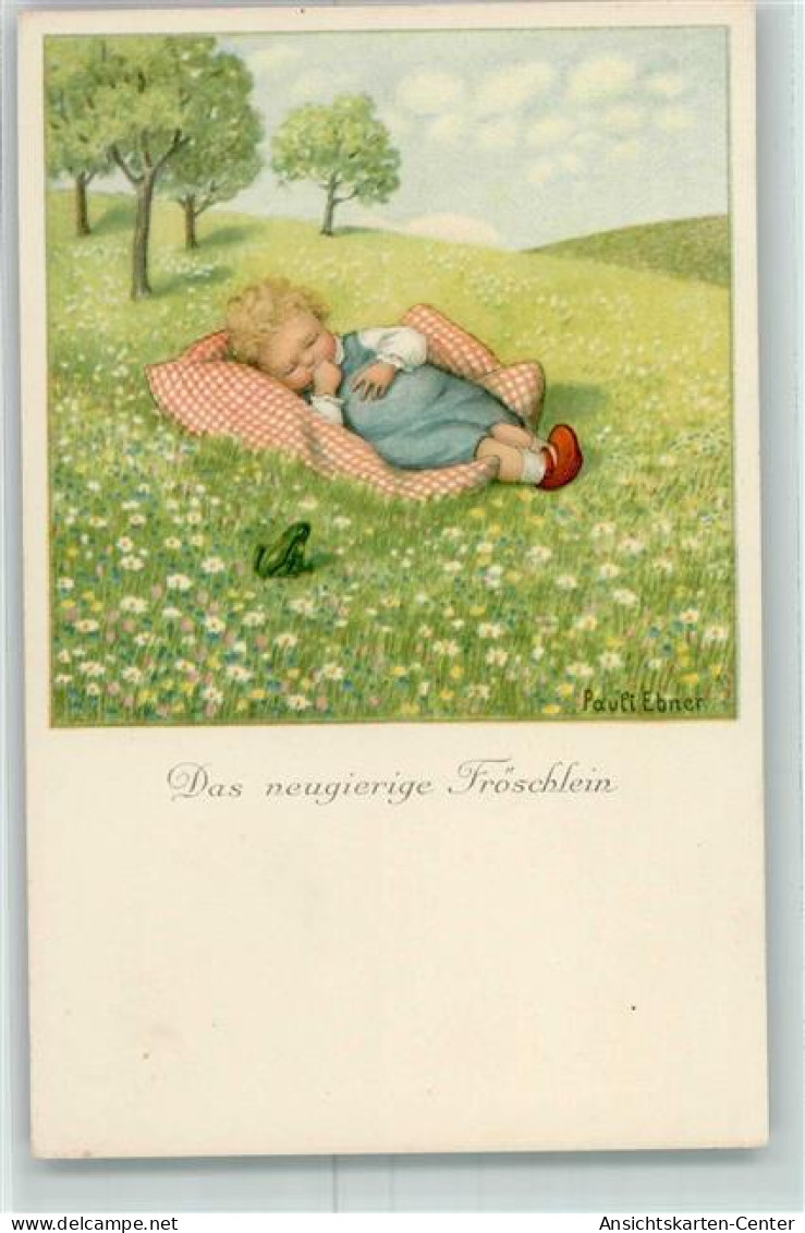 13156611 - Verlag Roekl Nr. 1356  Baby Frosch AK - Ebner, Pauli
