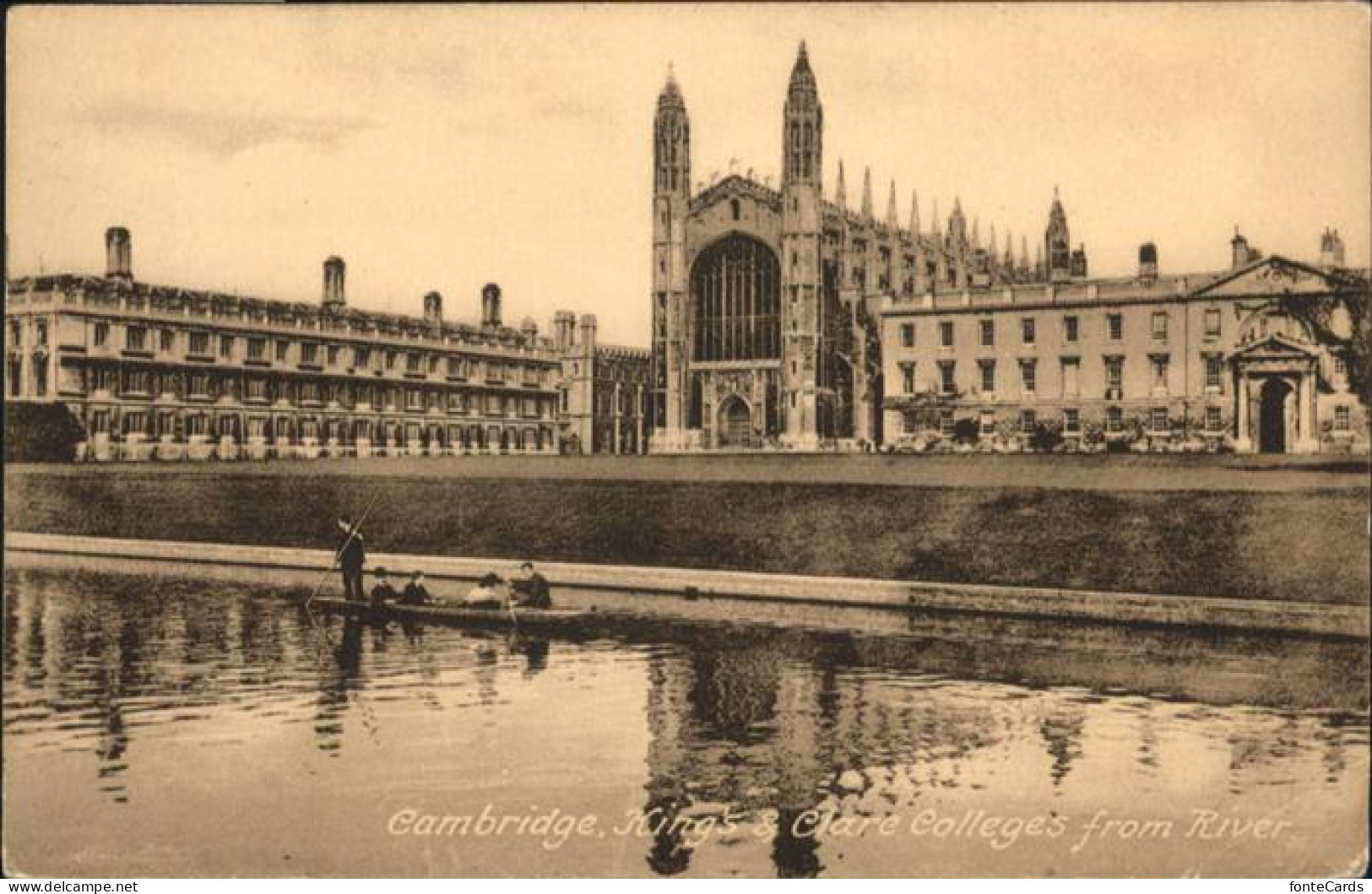 11003497 Cambridge Cambridgeshire King`s & Clare Colleges 
River Cambridge - Andere & Zonder Classificatie