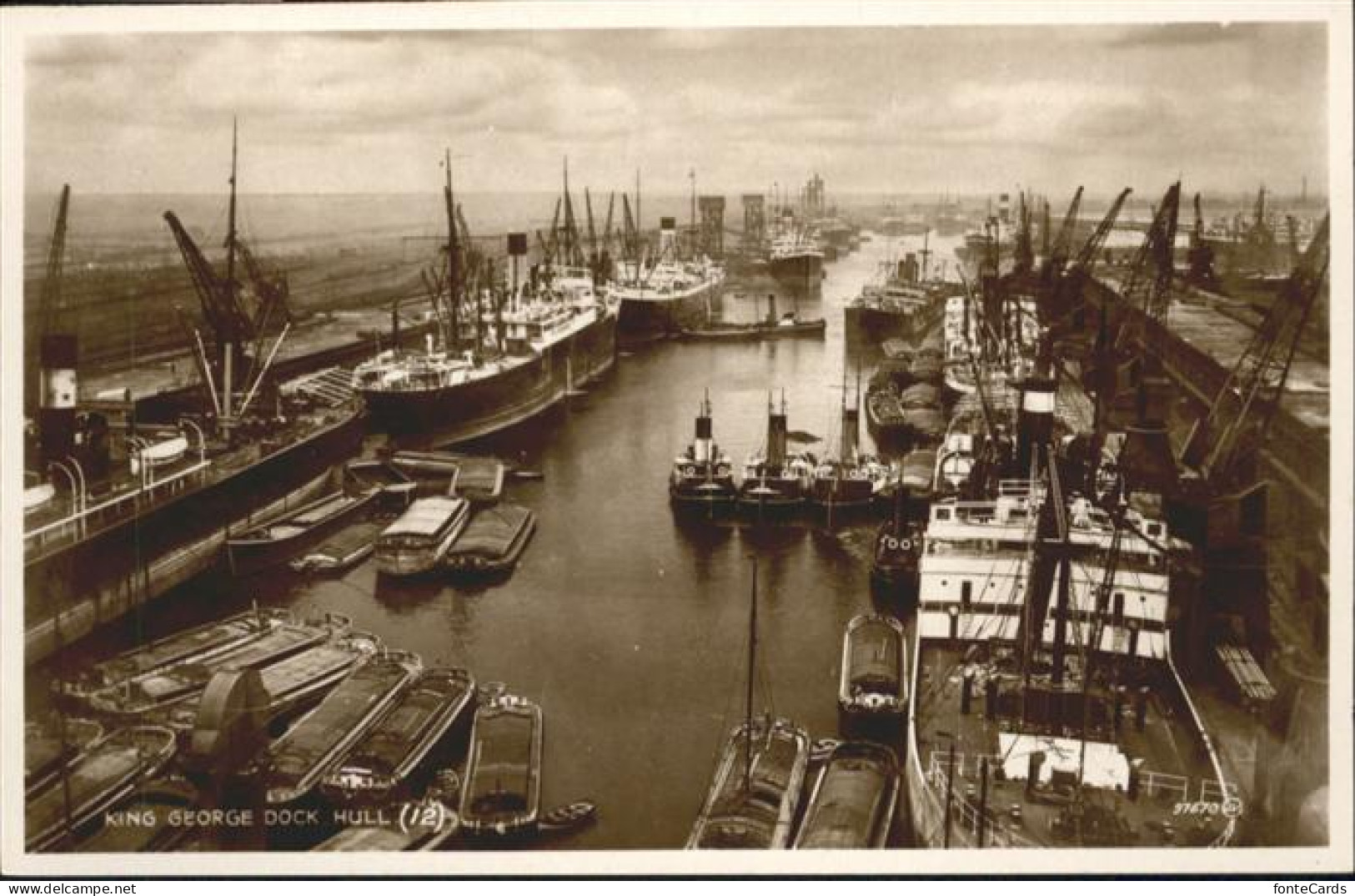 11003488 Hull UK King George Dock York - Andere & Zonder Classificatie
