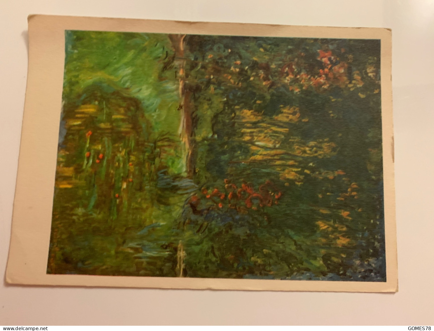 A4-Art Peinture Claude  Monet Le Jardin De Giverny - Other & Unclassified