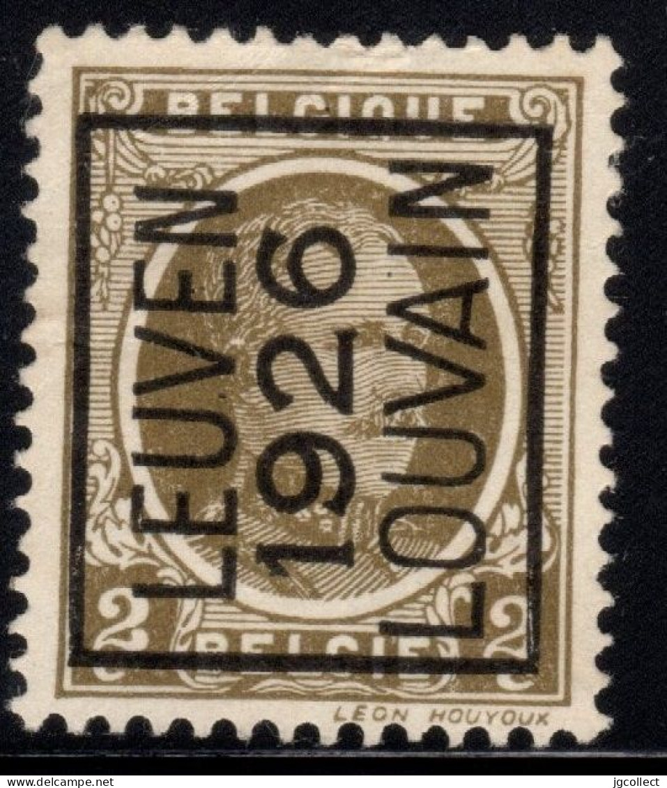 Typo 136A (LEUVEN 1926 LOUVAIN) - O/used - Typo Precancels 1922-31 (Houyoux)
