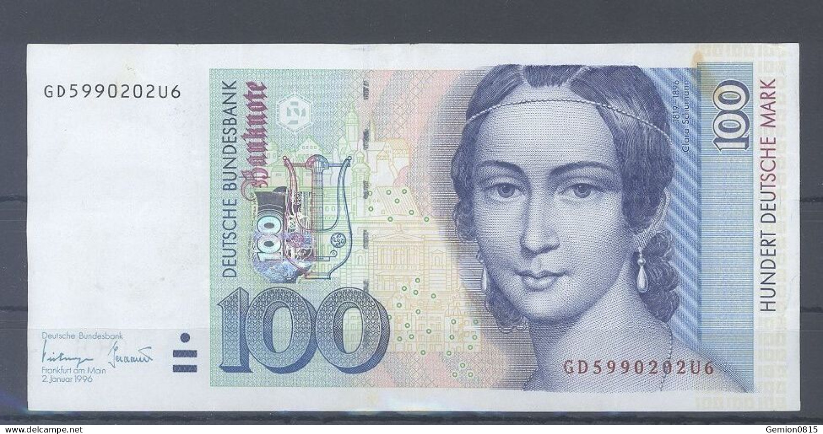 100 Deutsche Mark 1996 - 100 Deutsche Mark