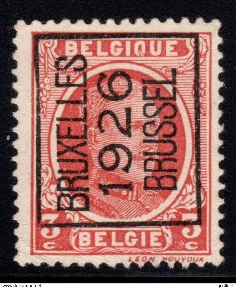 Typo 139A (BRUXELLES 1926 BRUSSEL) - O/used - Typos 1922-31 (Houyoux)