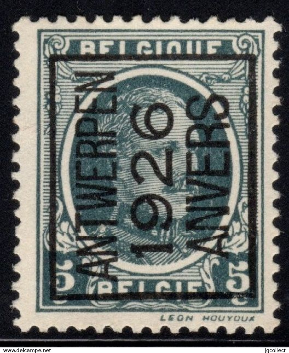 Typo 140A (ANTWERPEN 1926 ANVERS) - O/used - Typo Precancels 1922-31 (Houyoux)