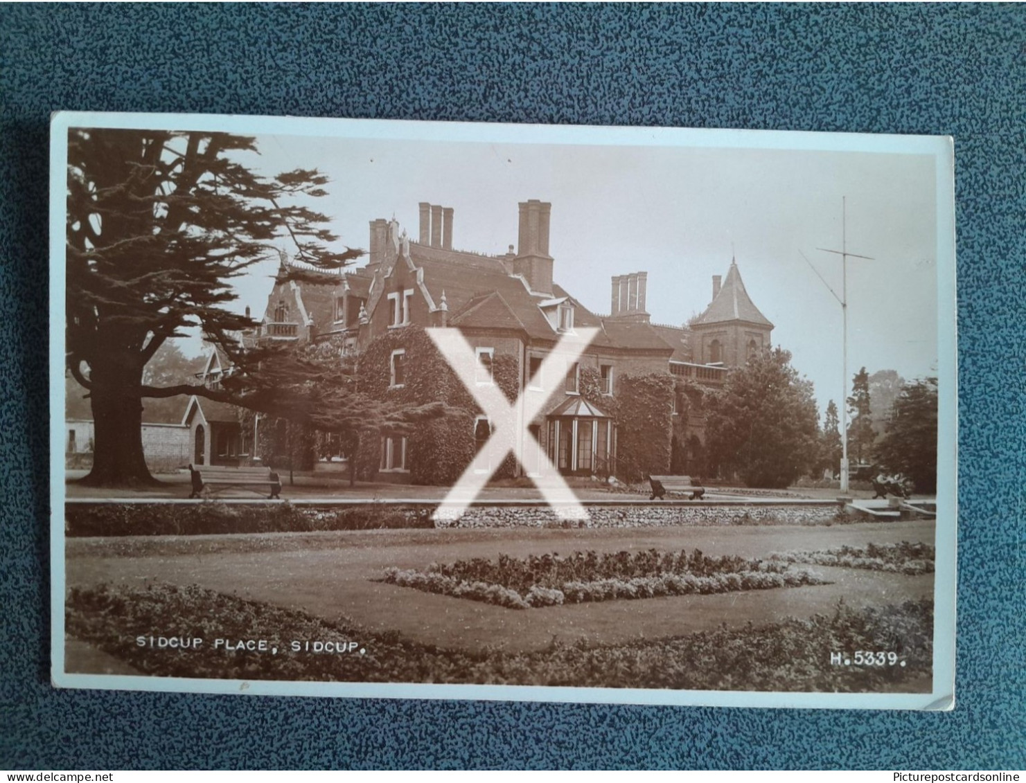 SIDCUP PLACE SIDCUP OLD R/P POSTCARD KENT NOW LONDON - Andere & Zonder Classificatie