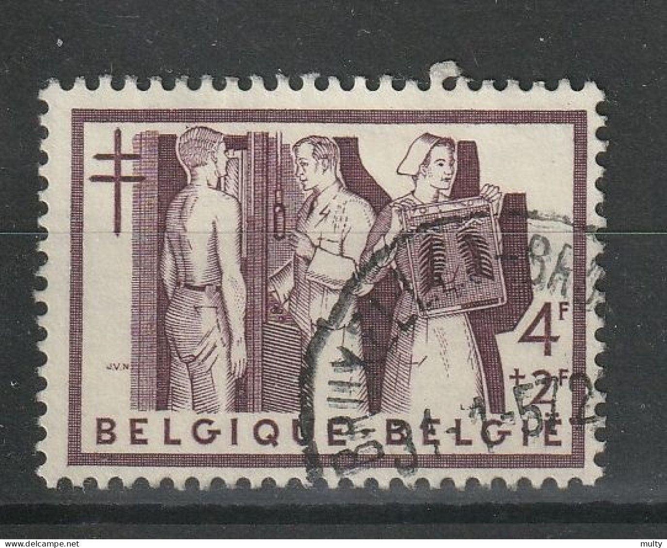 België OCB 1003 (0) - Oblitérés