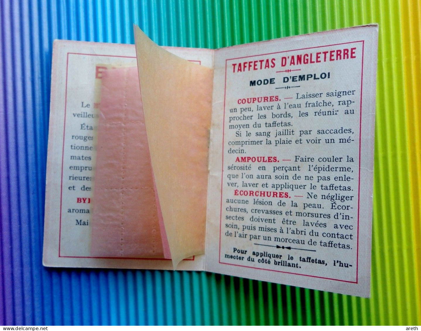 Carnet De Taffetas D'Angleterre - Publicité BYRRH , Vin Tonique - Publicités