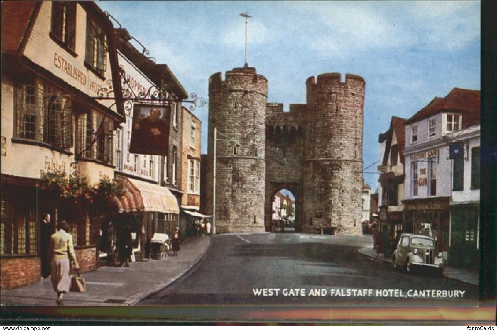 10991042 Canterbury Kent West Gate
Falstaff Hotel  - Autres & Non Classés