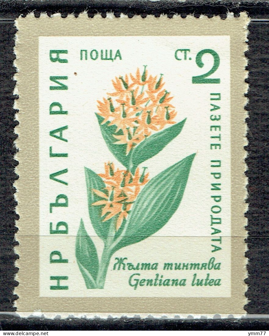 Protection De La Nature. Fleurs Diverses : Gentiane - Unused Stamps