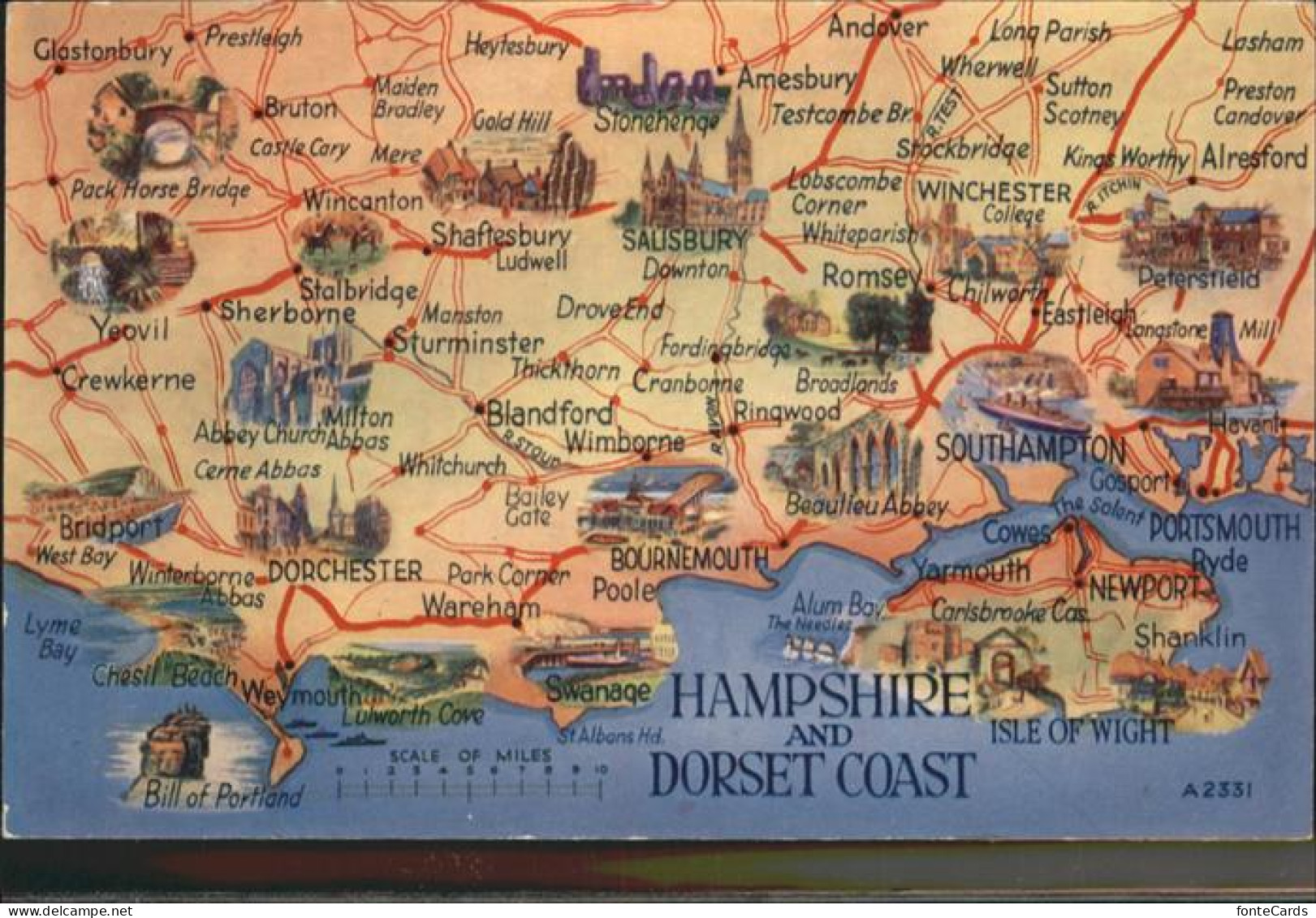 10990981 Isle Of Wight UK Dorset Coast
Hampshire Isle Of Wight - Other & Unclassified
