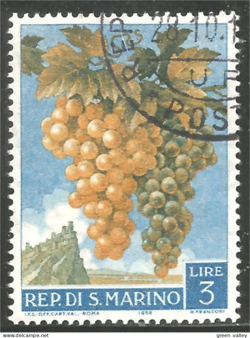 FR-21 San Marino Fruits Raisin Grape Wine Wein Traube Uva Vin Vino - Wijn & Sterke Drank