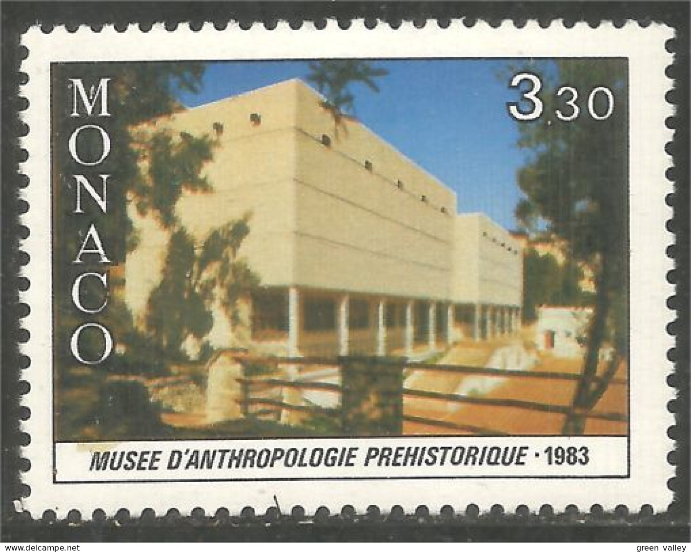 FL-72 Monaco Musée Anthropologie Museum MNH ** Neuf SC - Other & Unclassified
