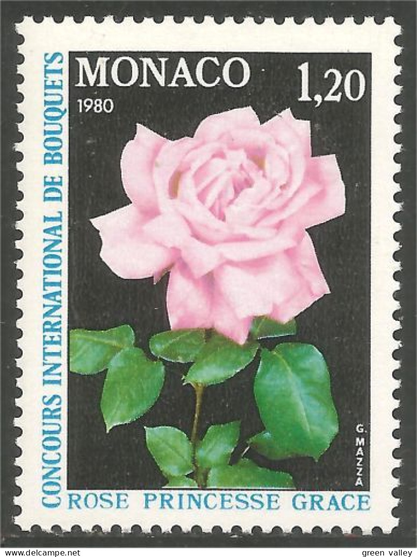 FL-66 Monaco Rose Princesse Grace MNH ** Neuf SC - Roses