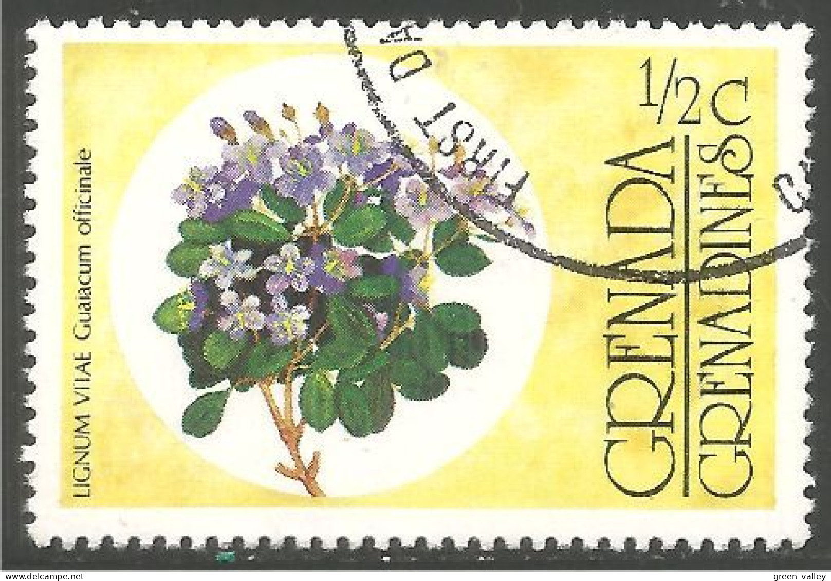 FL-60a Grenada Fleurs Flowers Blumen Officinal - Other & Unclassified