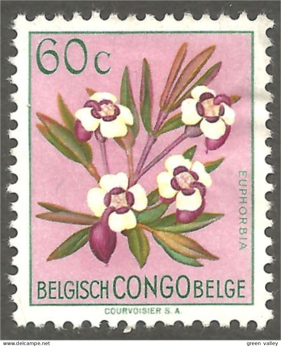 FL-53 Congo Belge Orchidée Orchid Orchidee Orchidea Orquidea MH * Neuf CH - Orchidées