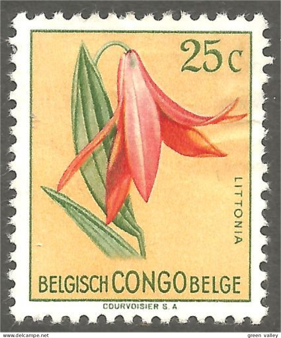 FL-48 Congo Belge Orchidée Orchid Orchidee Orchidea Orquidea MH * Neuf CH - Orchideen