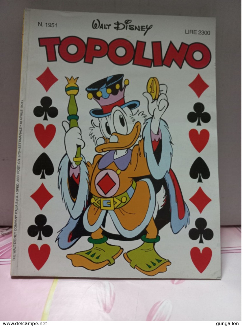 Topolino (Mondadori 1993) N. 1951 - Disney