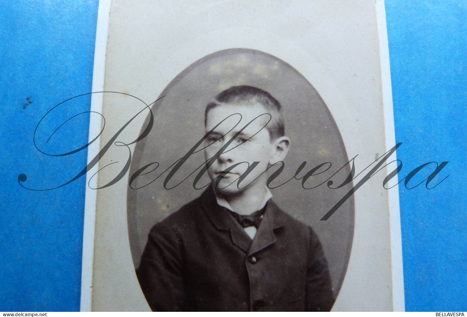 C.D.V. Carte De Visite. Atelier Portret Photo  Paris -Pierre Delice Georges Baugoin Bargoin 1886 - Identified Persons