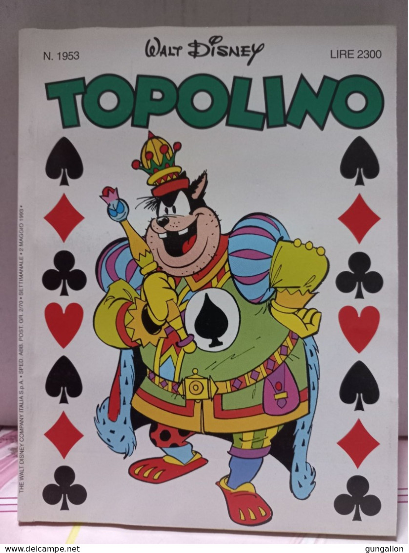 Topolino (Mondadori 1993) N. 1953 - Disney