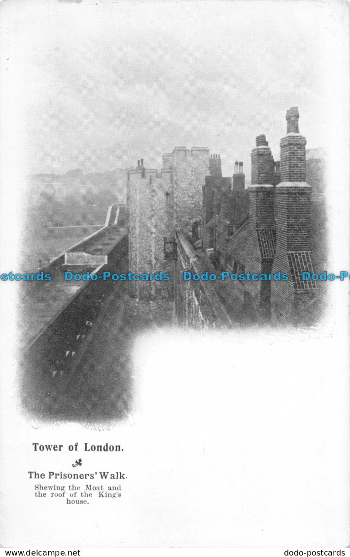 R056376 Tower Of London. The Prisoners Walk. Wellington - Other & Unclassified