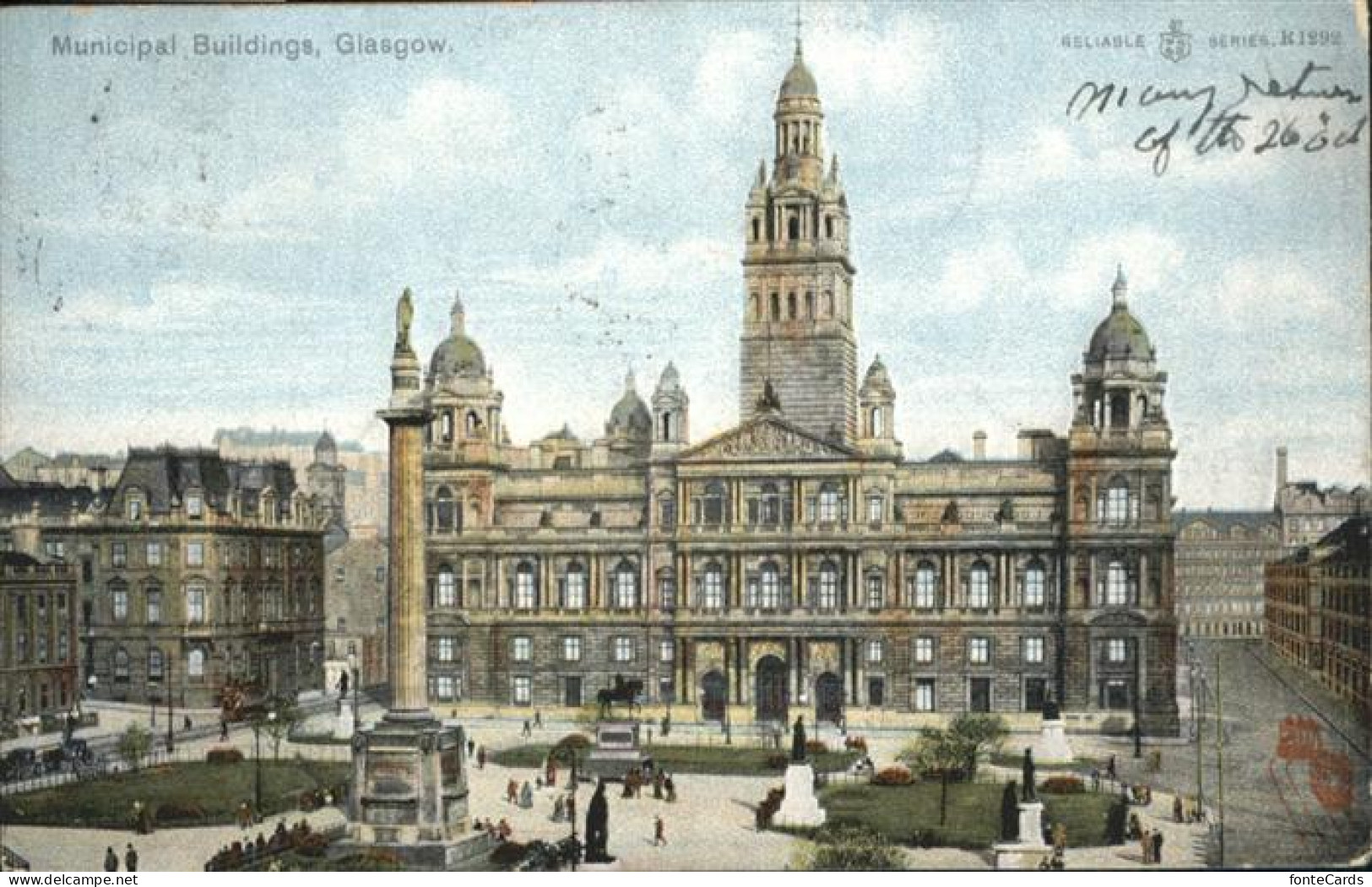 10990902 Glasgow Municipal Buikdings Glasgow - Other & Unclassified