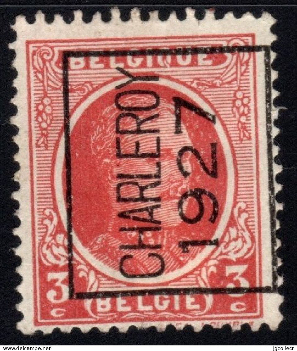 Typo 151A (CHARLEROY 1927) - O/used - Typos 1922-31 (Houyoux)