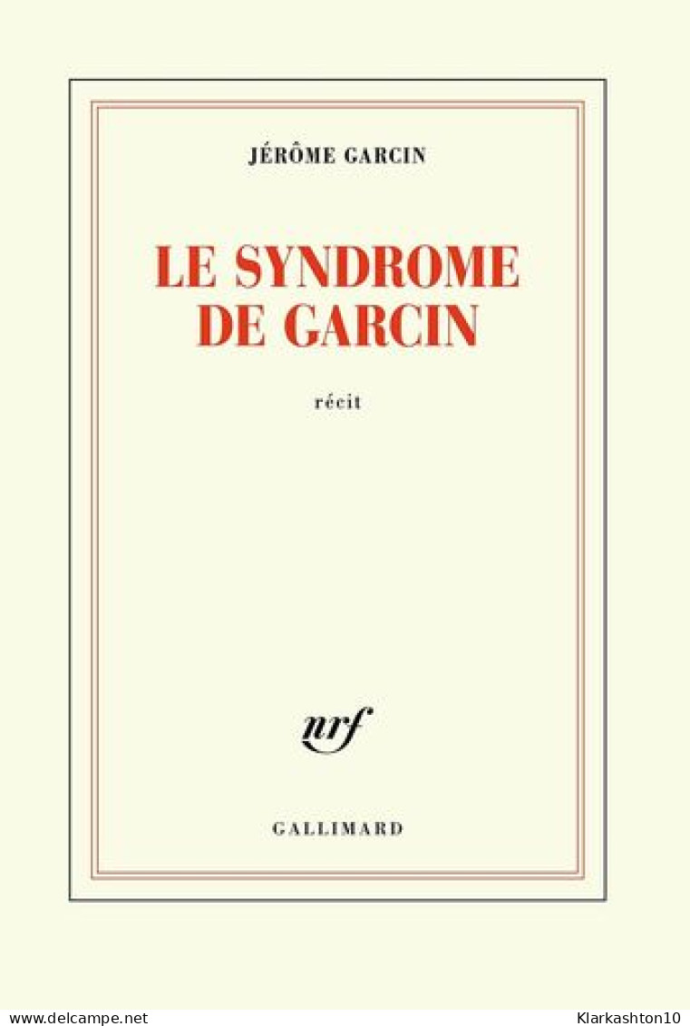 Le Syndrome De Garcin - Autres & Non Classés