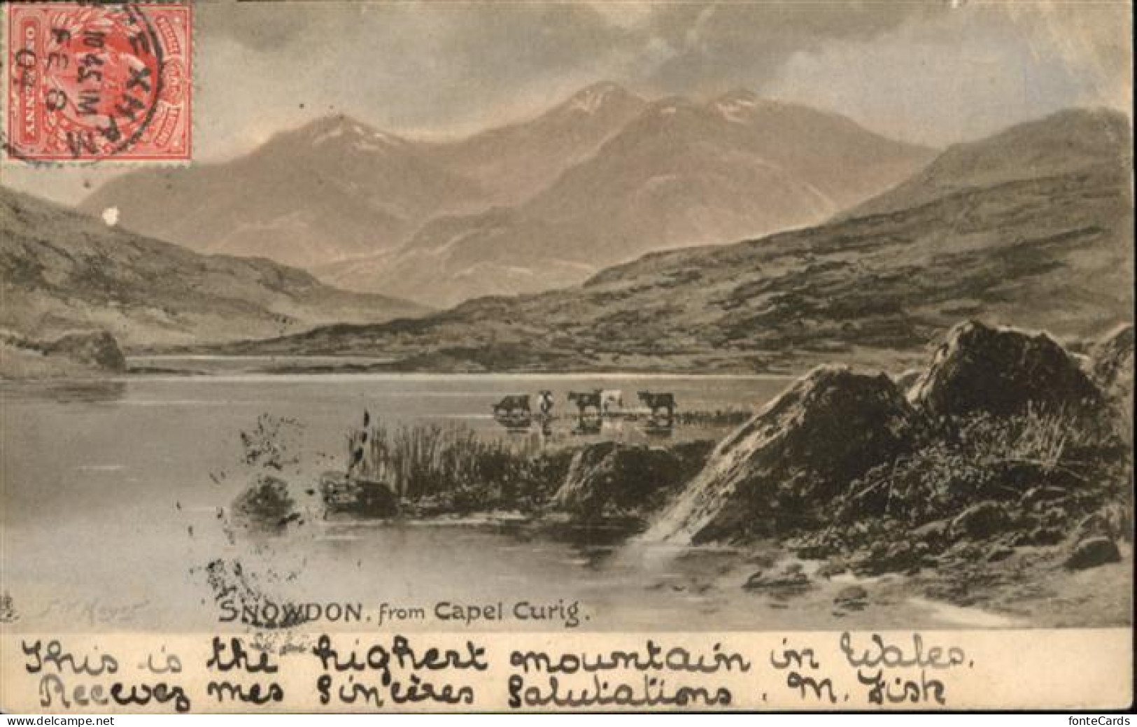 10990835 Snowdon Capei Curig, Highest Mountain In
Wales Gwynedd - Other & Unclassified