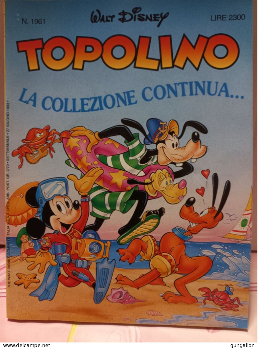 Topolino (Mondadori 1993) N. 1961 - Disney