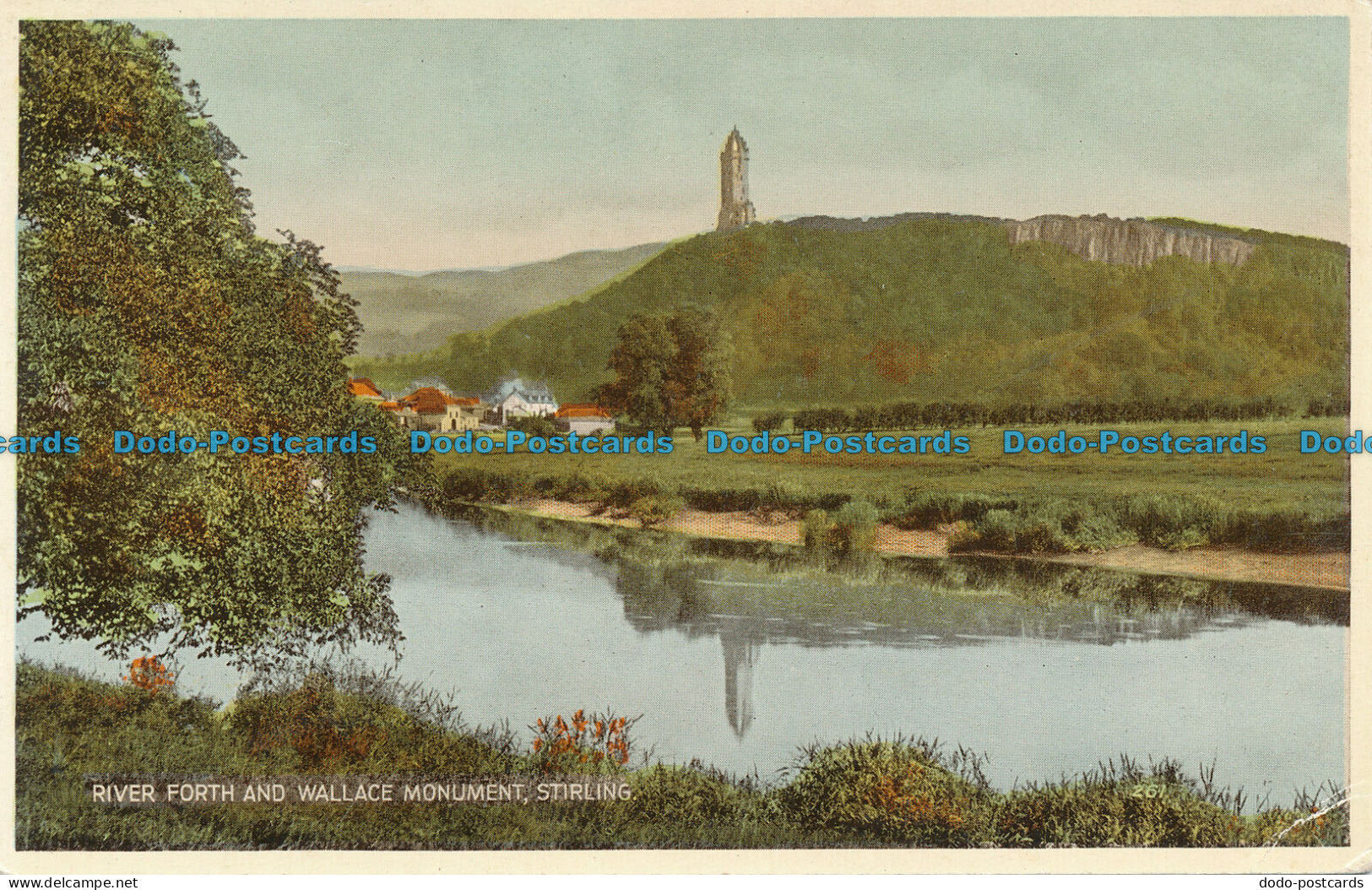 R056931 River Forth And Wallace Monument. Stirling - Monde