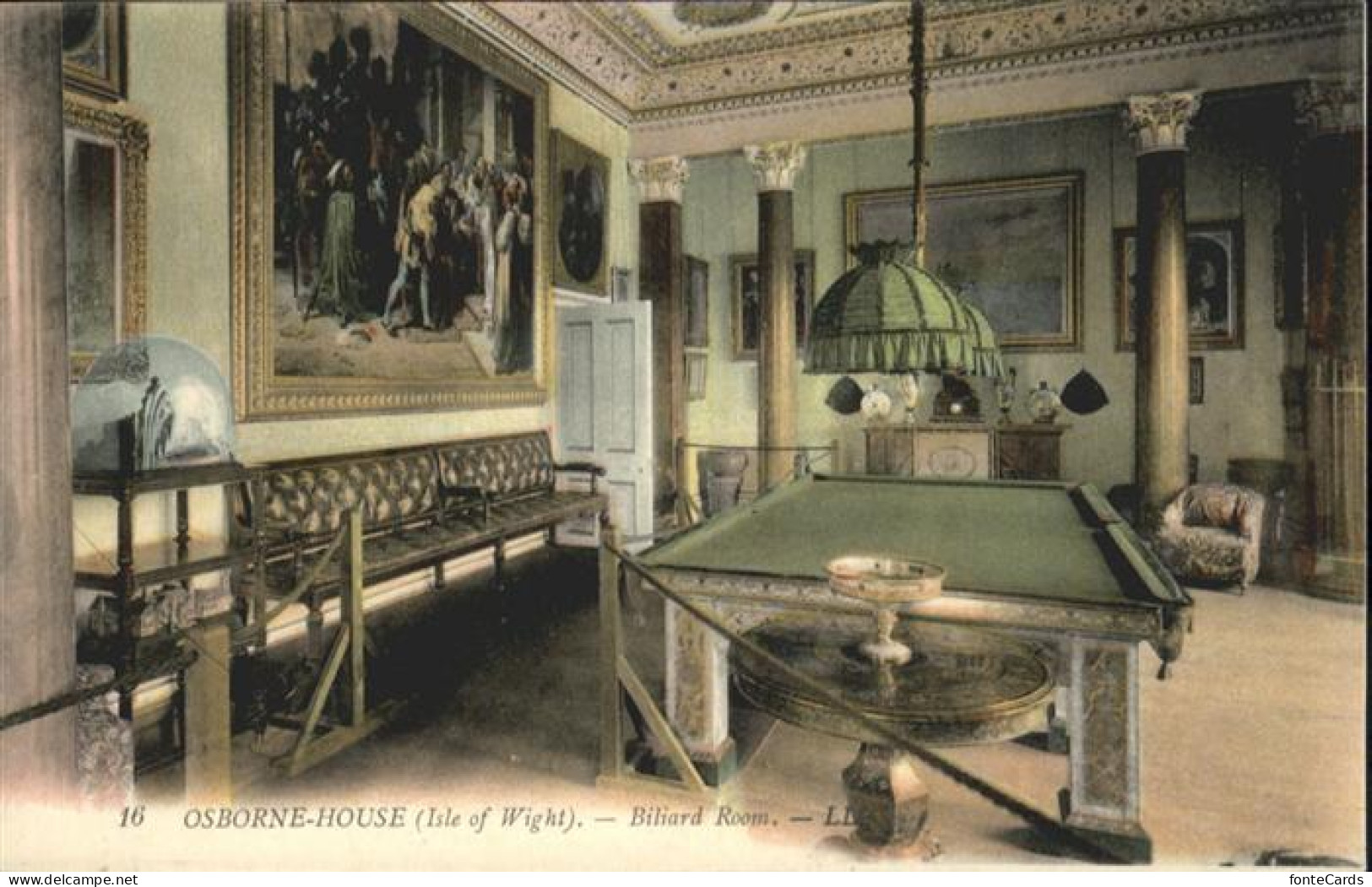 10990775 Isle Of Wight UK Osborne House
Billiard Room Isle Of Wight - Sonstige & Ohne Zuordnung