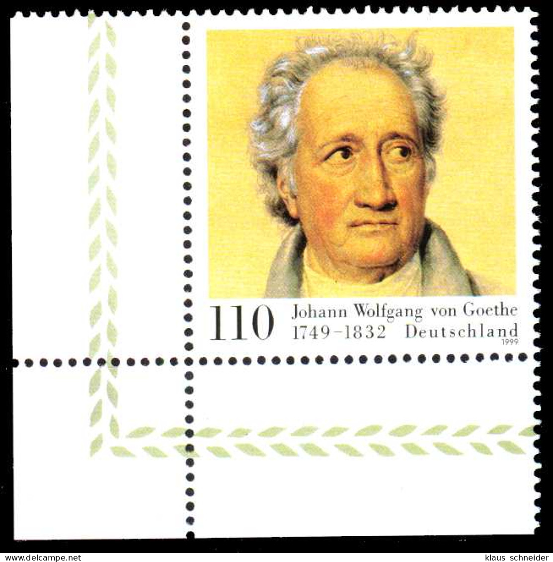 BRD 1999 Nr 2073 Postfrisch ECKE-ULI X233D5E - Unused Stamps