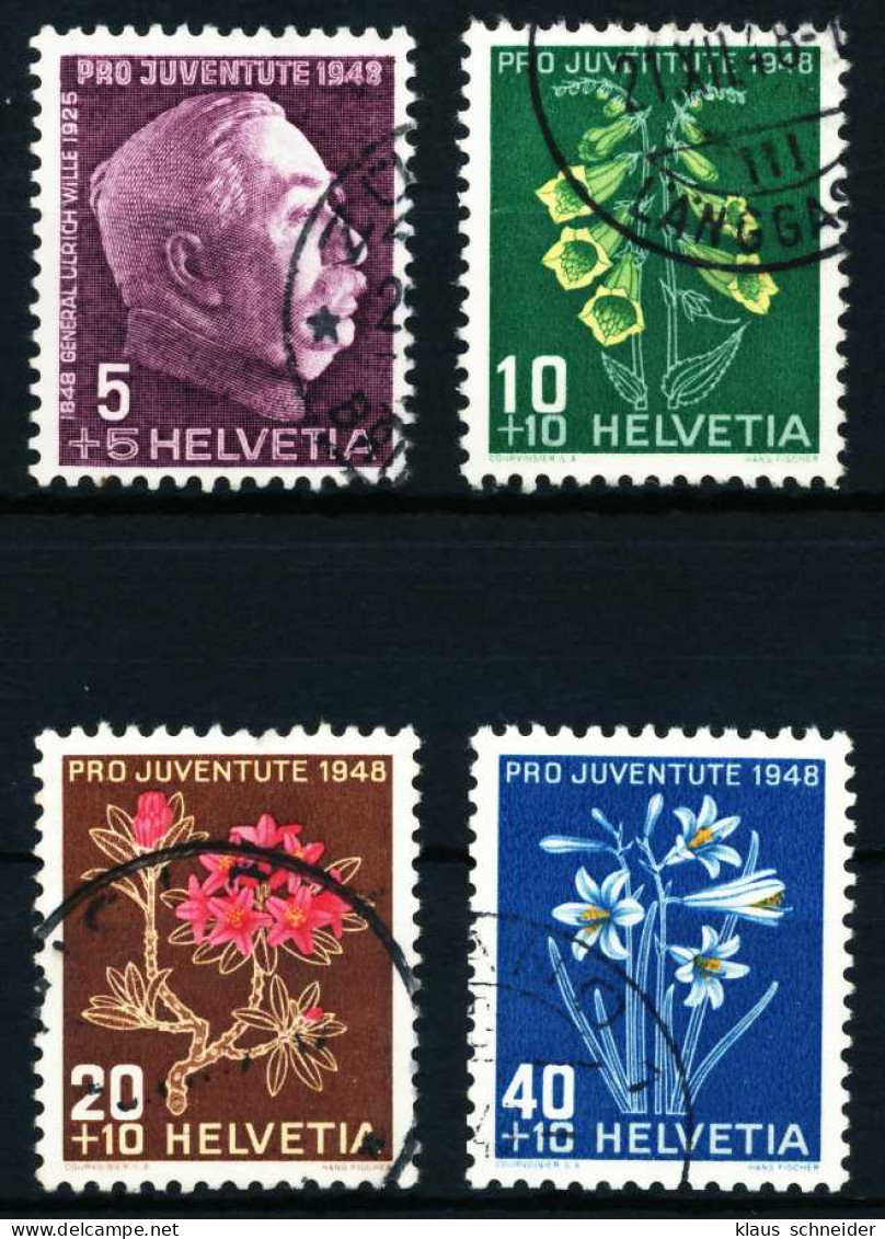 SCHWEIZ PRO JUVENTUTE Nr 514-517 Gestempelt X4C99BA - Used Stamps