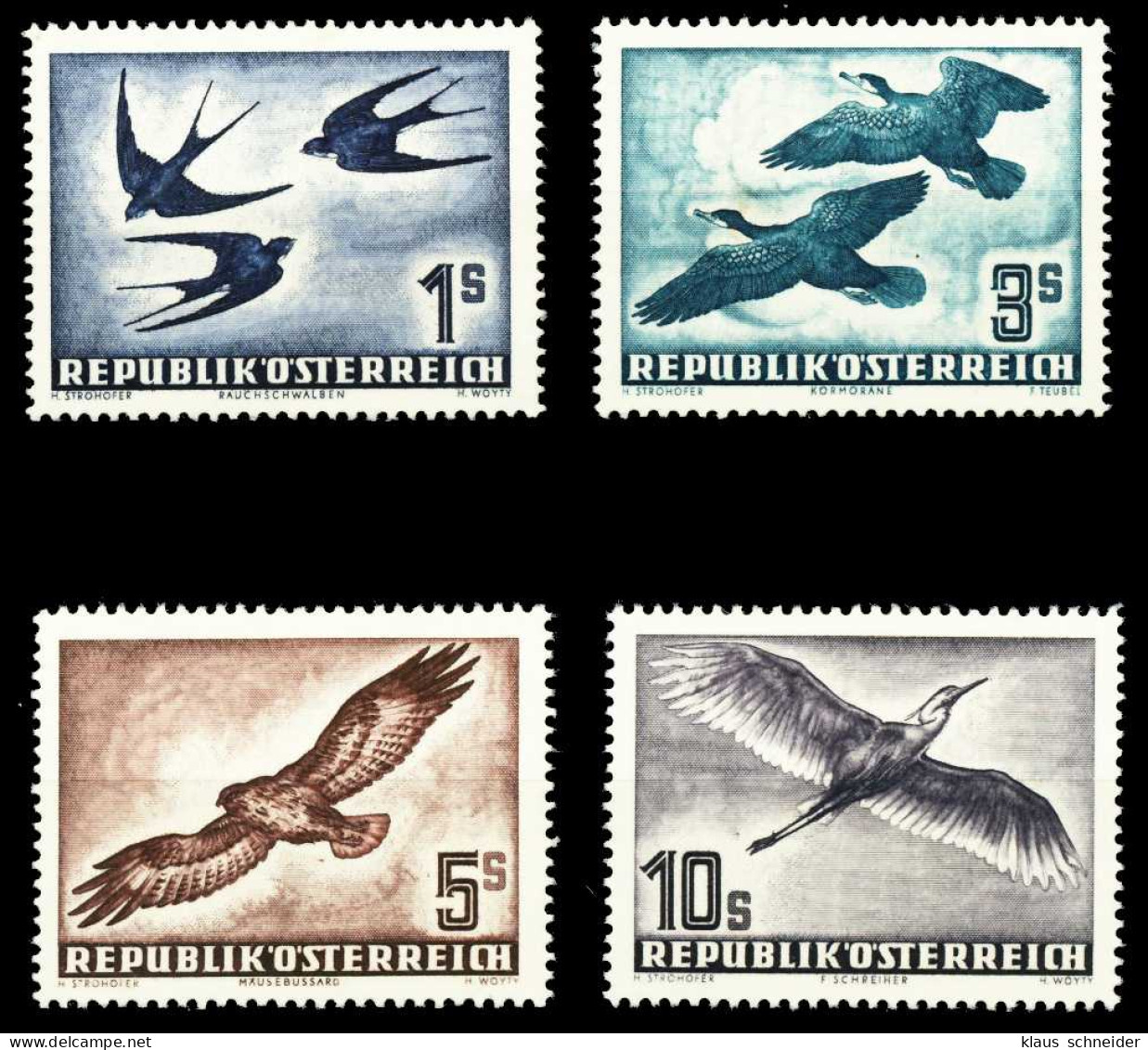 ÖSTERREICH 1953 Nr 984-987 Postfrisch X4ED06A - Nuovi