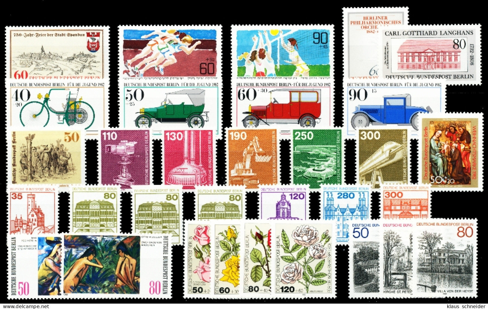BERLIN Nr 659-688 Postfrisch JAHRGANG X588AA6 - Unused Stamps