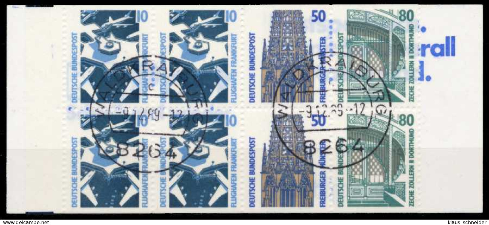BERLIN MARKENHEFTCHEN Nr MH 14oZ Zentrisch Gestempelt X5BC5EE - Postzegelboekjes